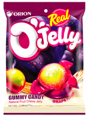 Orion O Jelly Real Grape Flavor 67g